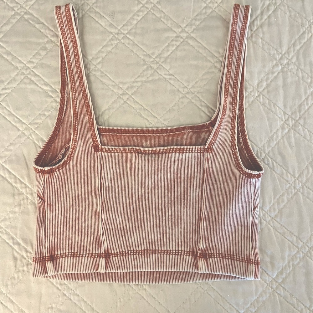 Urban Outfitters Acid Wash Crop Top Cami - Picture 2 of 3